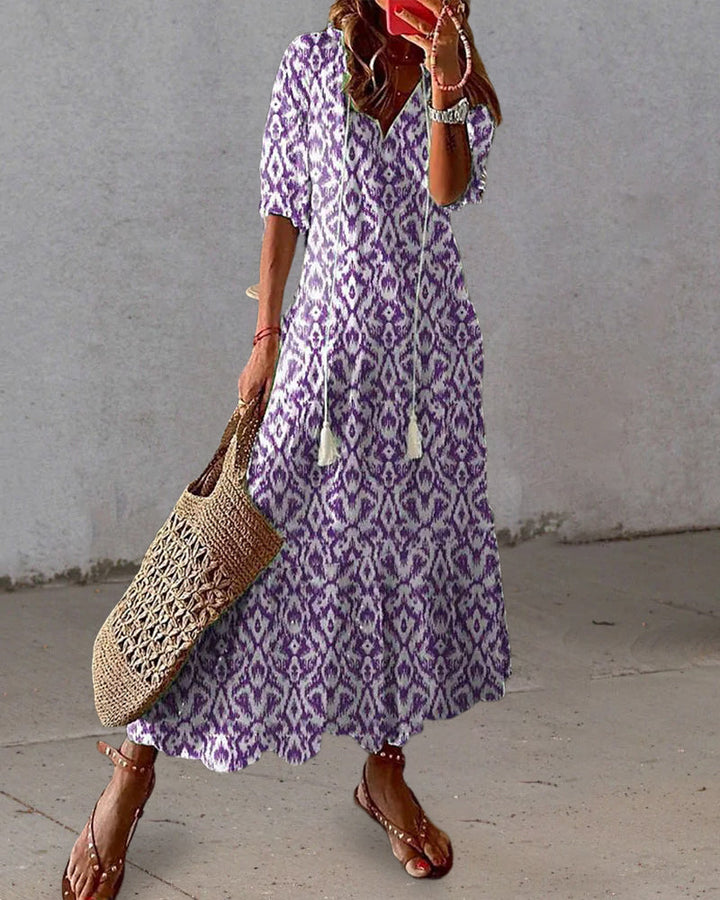 Michaela | Boho Tummy-Control Dress