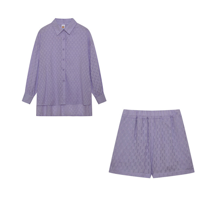Elizabeth | Light Shirt & Shorts Ensemble
