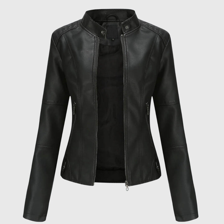 Giorgina | Elegant Leather Jacket for Women
