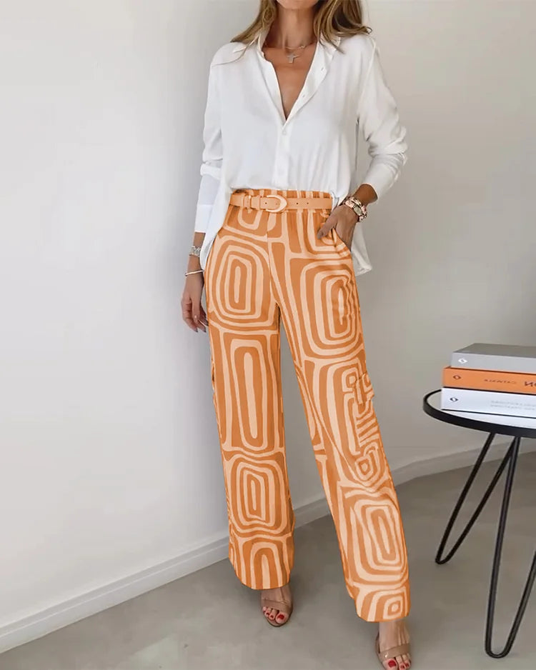 Lysa | Comfortable & Elegant Ensemble (Free Belt)