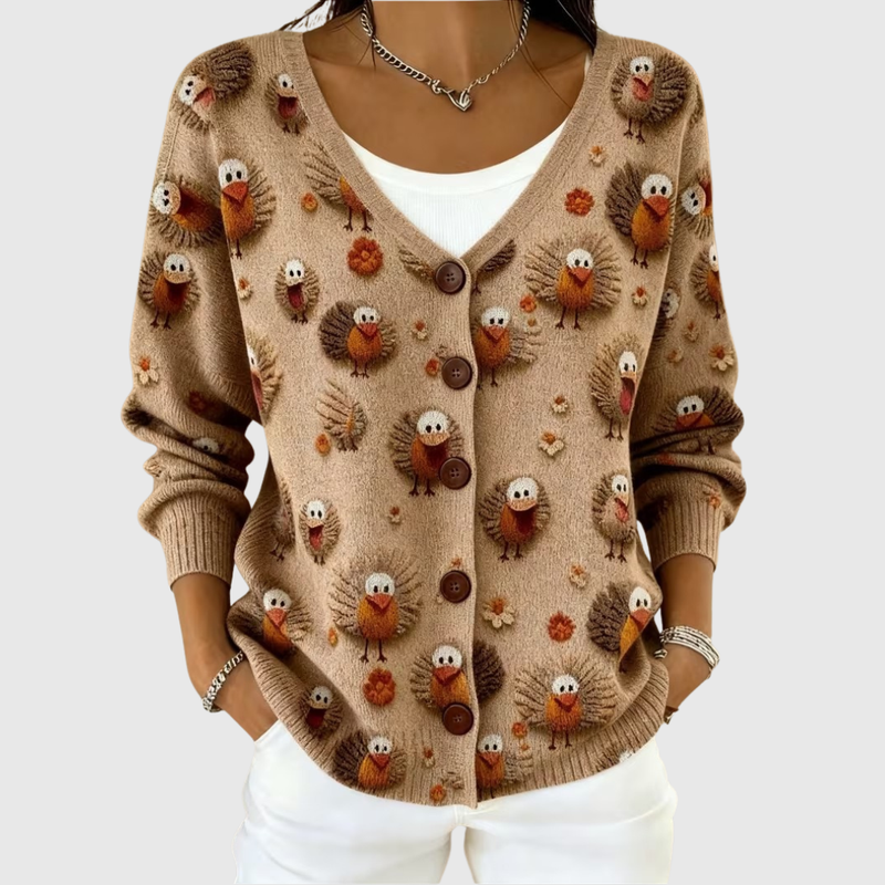 Comfortable Button Cardigan — Style 3