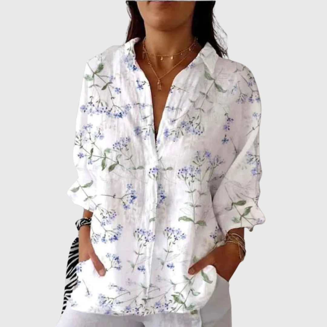 Colourful Printed Lightweight Blouse — Style 3