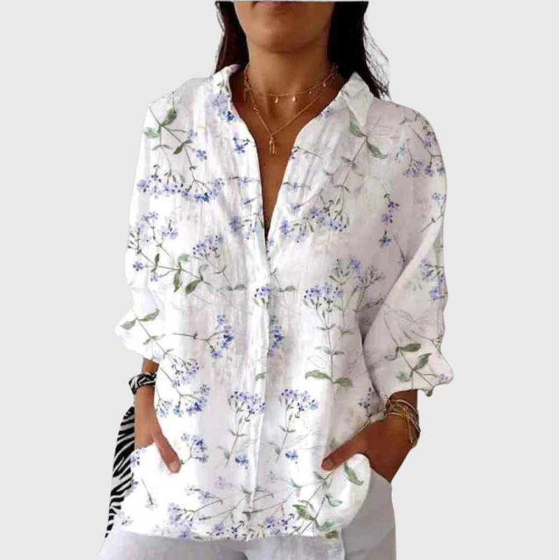 Colourful Printed Lightweight Blouse — Style 3