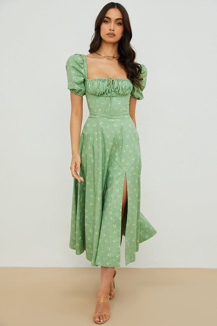 Aviana Puff Sleeve Dress