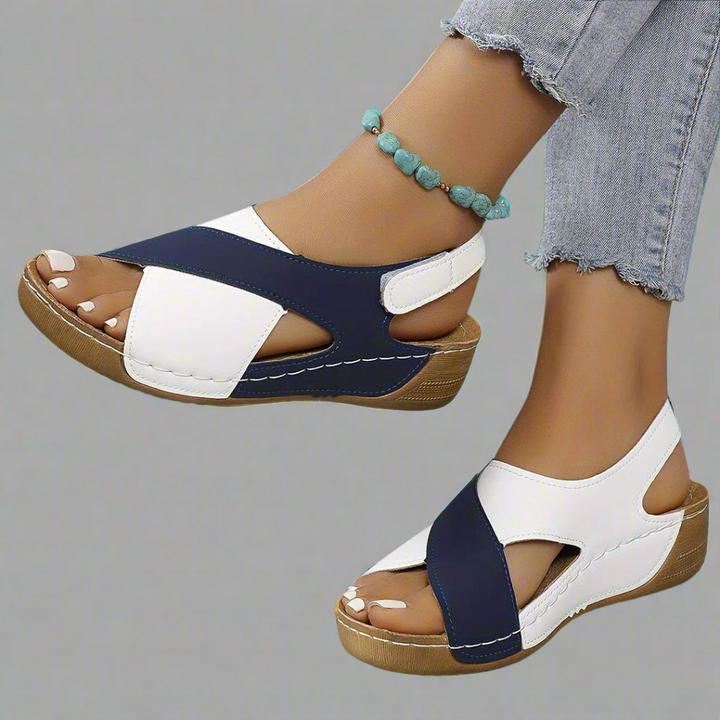 Kendra | Colour-Block Orthopedic Sandals