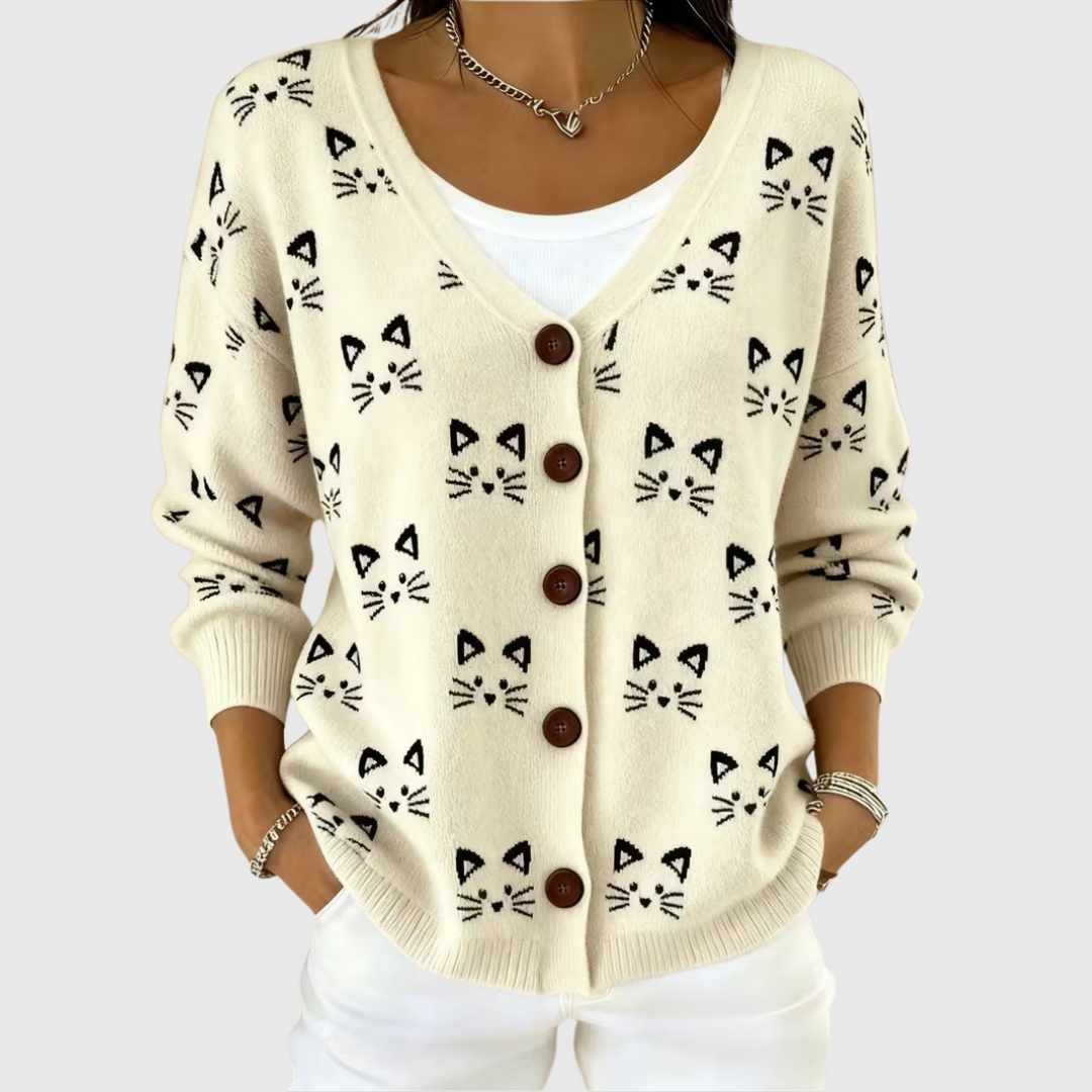 Comfortable Knit Button Cardigan — Style 6