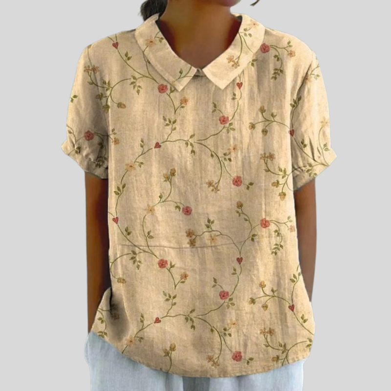 Floral Top, Effortless Comfort — Style 20