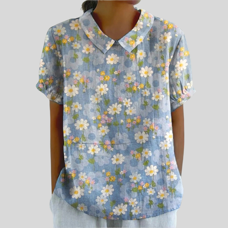 Floral Top, Effortless Comfort — Style 32