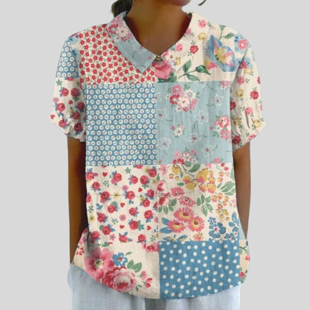 Floral Top, Effortless Comfort — Style 21