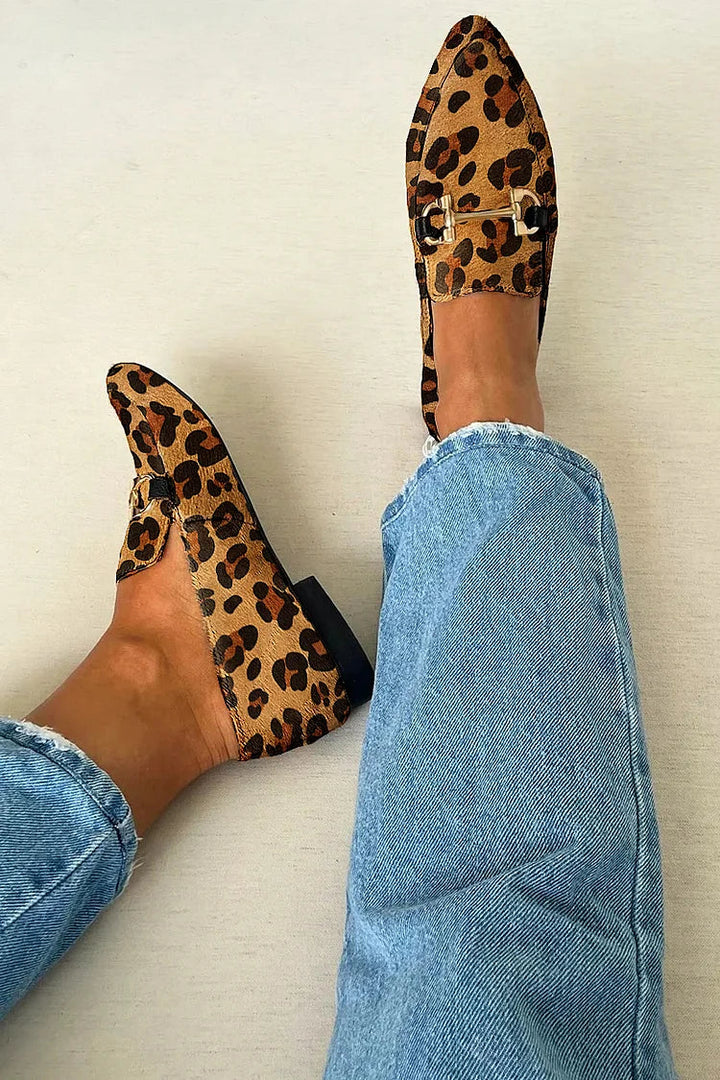 Gia | Elegant Leopard Moccasins