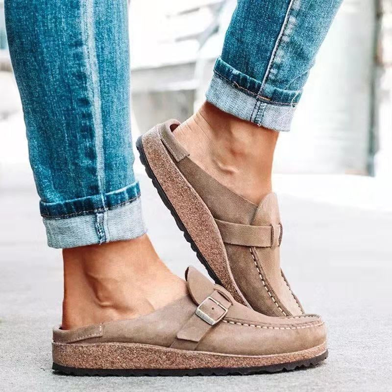 Lyra | Orthopedic Suede-Look Loafers