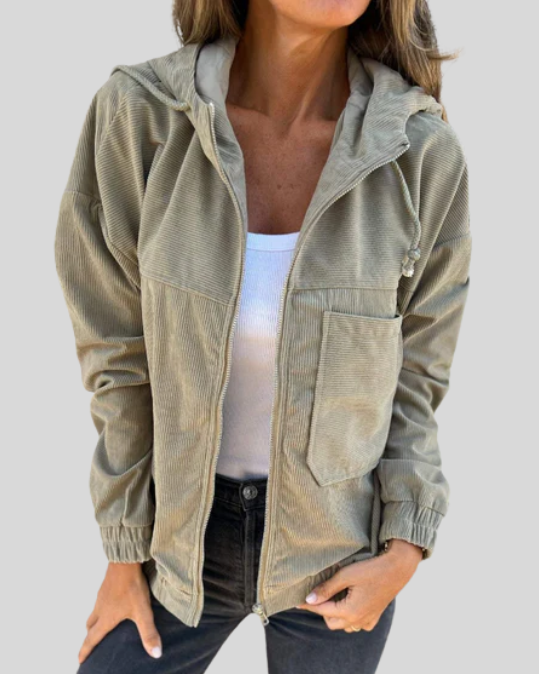 Mabel Soft Zip Vest