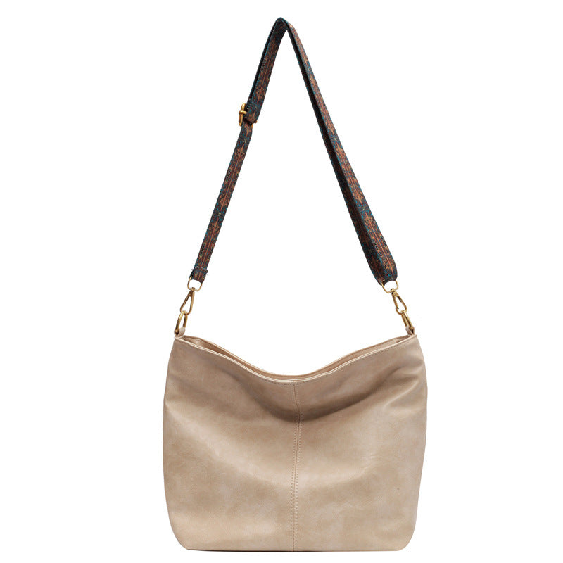 Marian | Vintage Leather Bag with Crossbody Strap