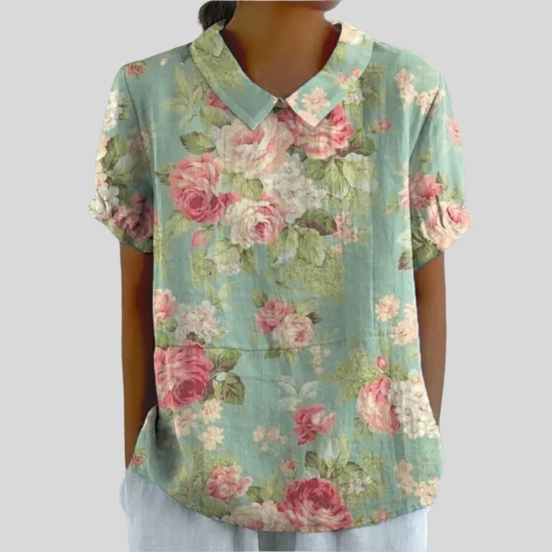Floral Top, Effortless Comfort — Style 43