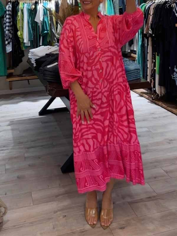 Carmilla | Vibrant Print Dress
