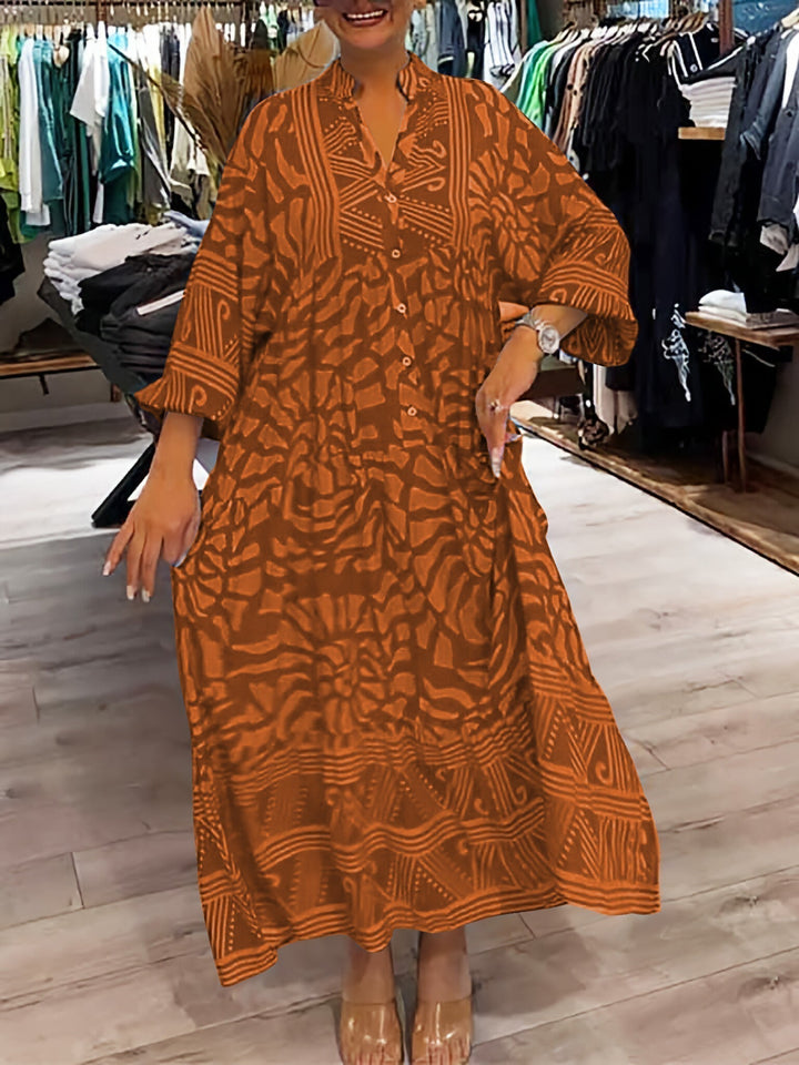 Carmilla | Vibrant Print Dress