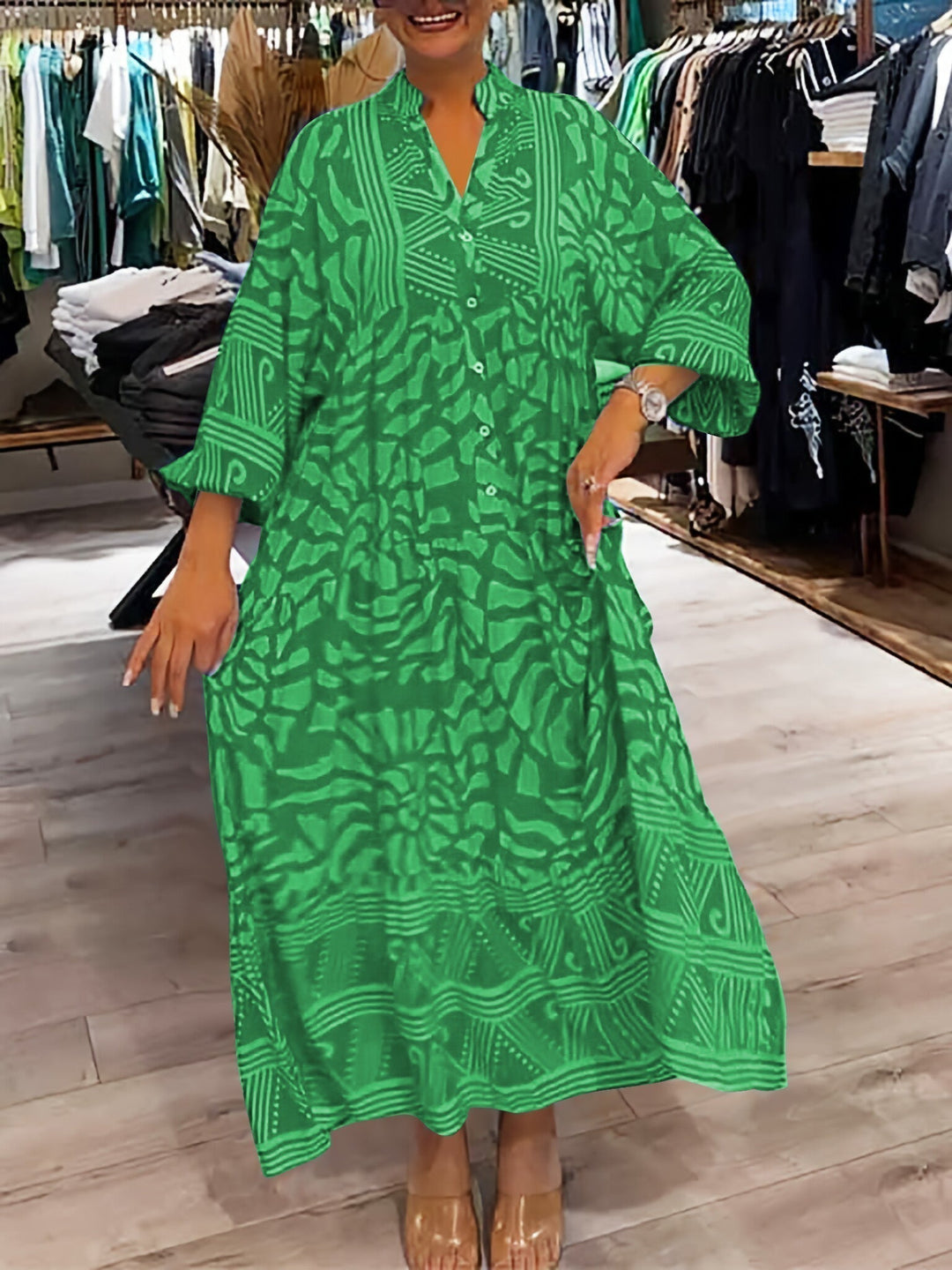Carmilla | Vibrant Print Dress