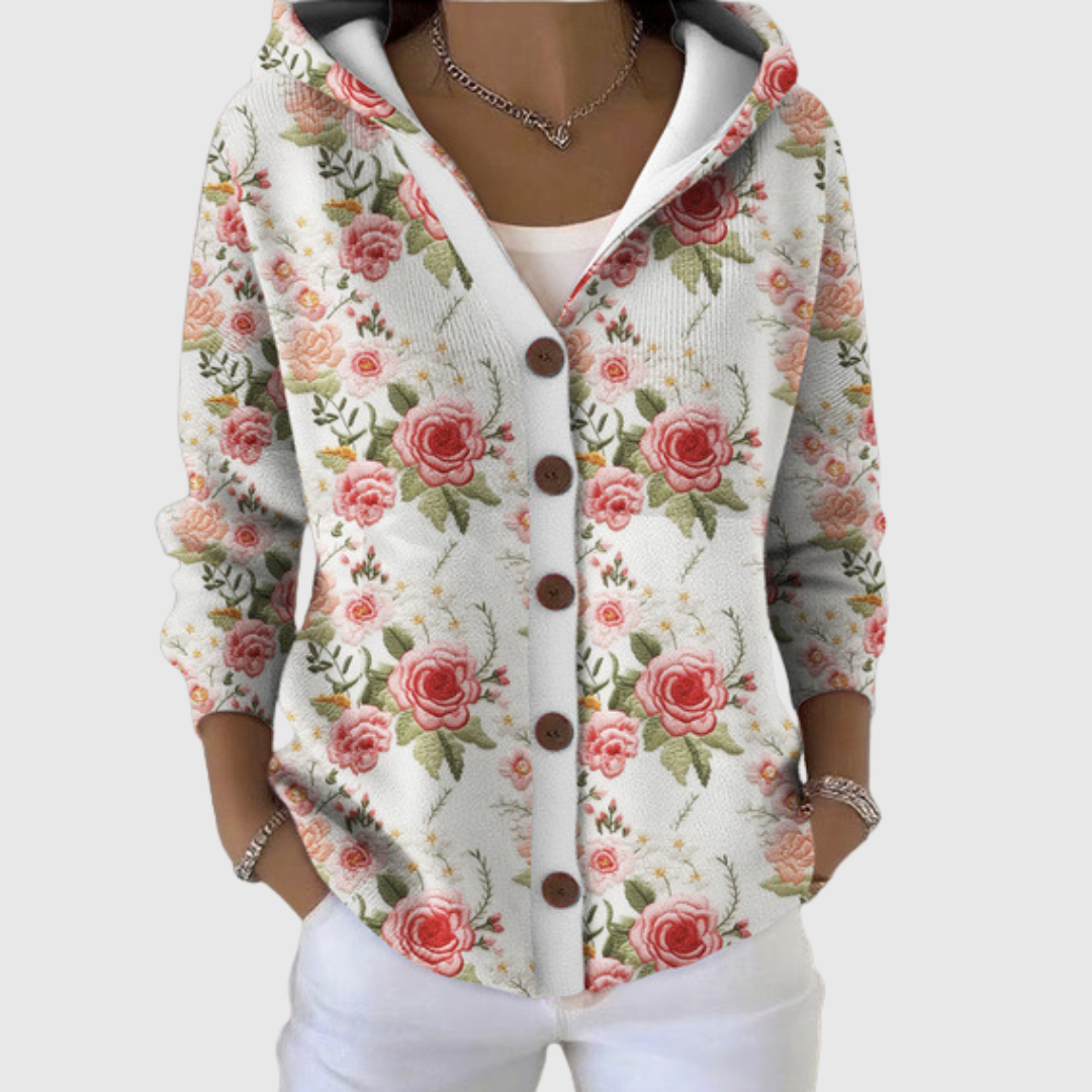 Comfort Hooded Knit Cardigan — Style 2