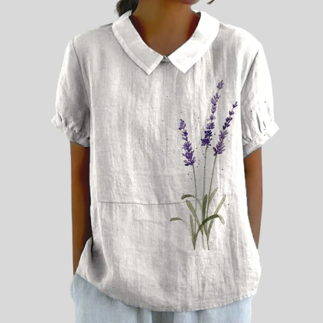 Floral Top, Effortless Comfort — Style 41