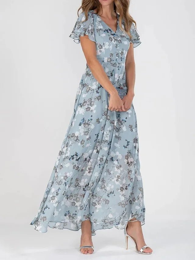 Zuri | Elegant Flowing Figure-Flattering Dress
