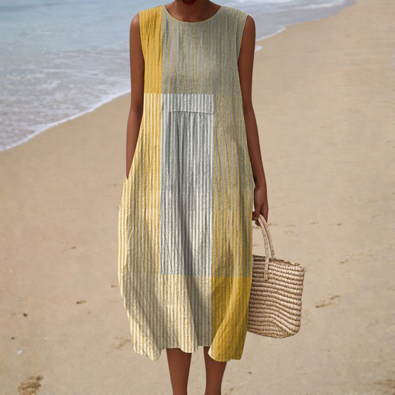 Sleeveless Summer Dress, Effortless Elegance — Style 5