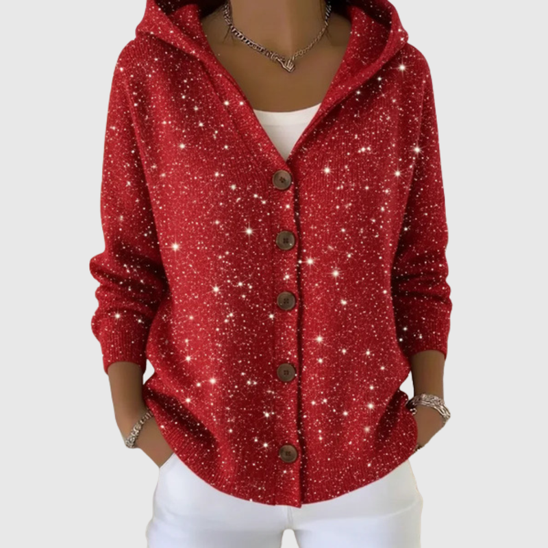 Comfort Hooded Knit Cardigan — Style 1