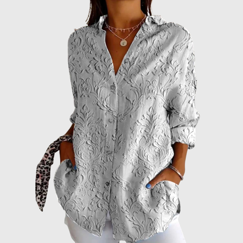 Colourful Printed Lightweight Blouse — Style 9