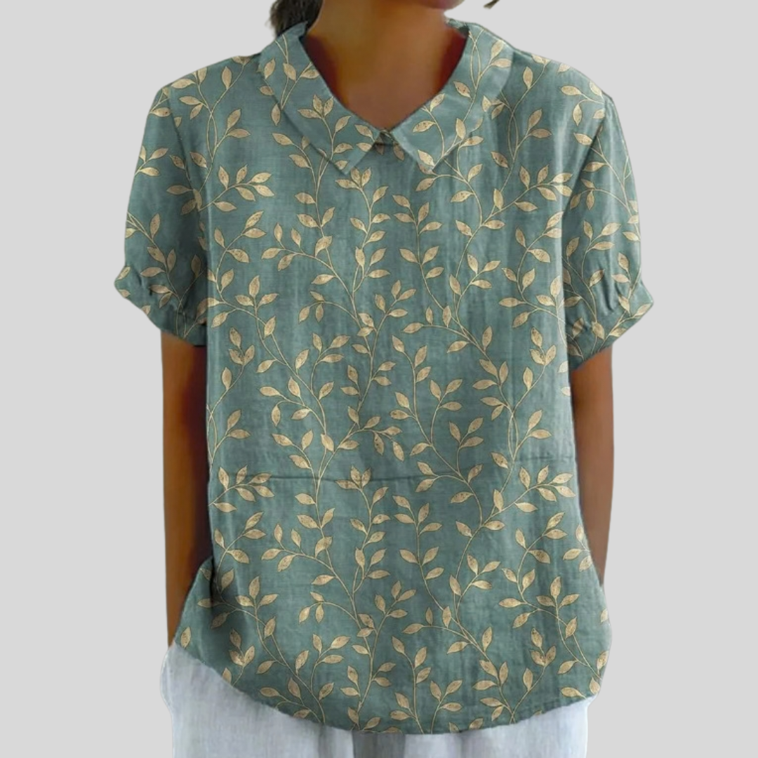 Floral Top, Effortless Comfort — Style 39