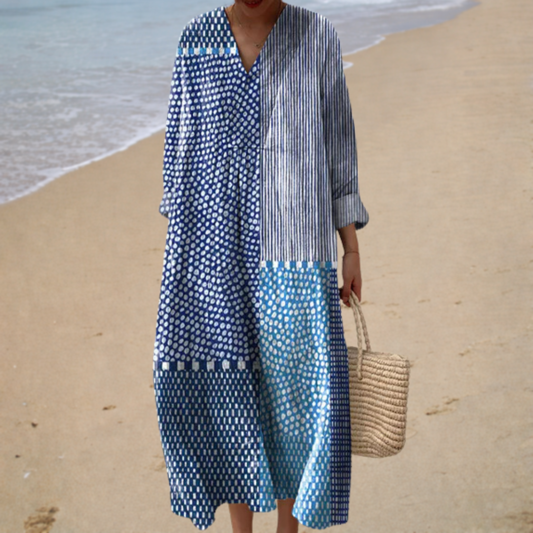 Flowy Printed Summer Dress — Style 5