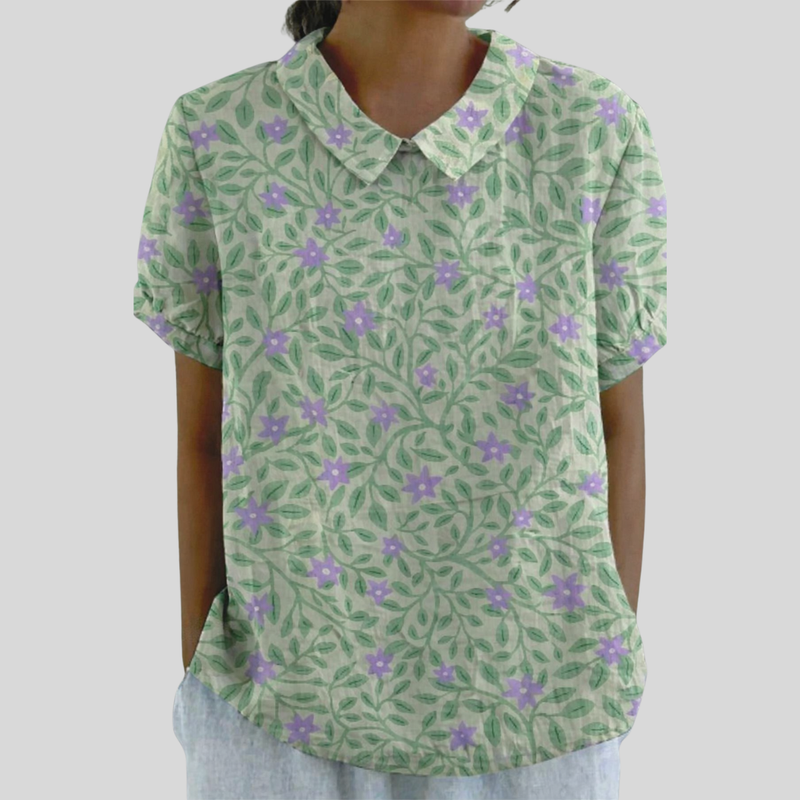Floral Top, Effortless Comfort — Style 15