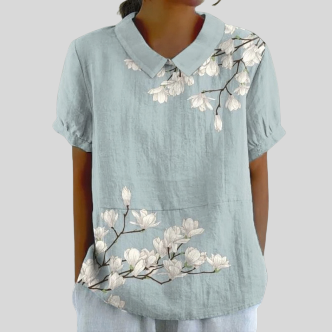 Floral Top, Effortless Comfort — Style 42