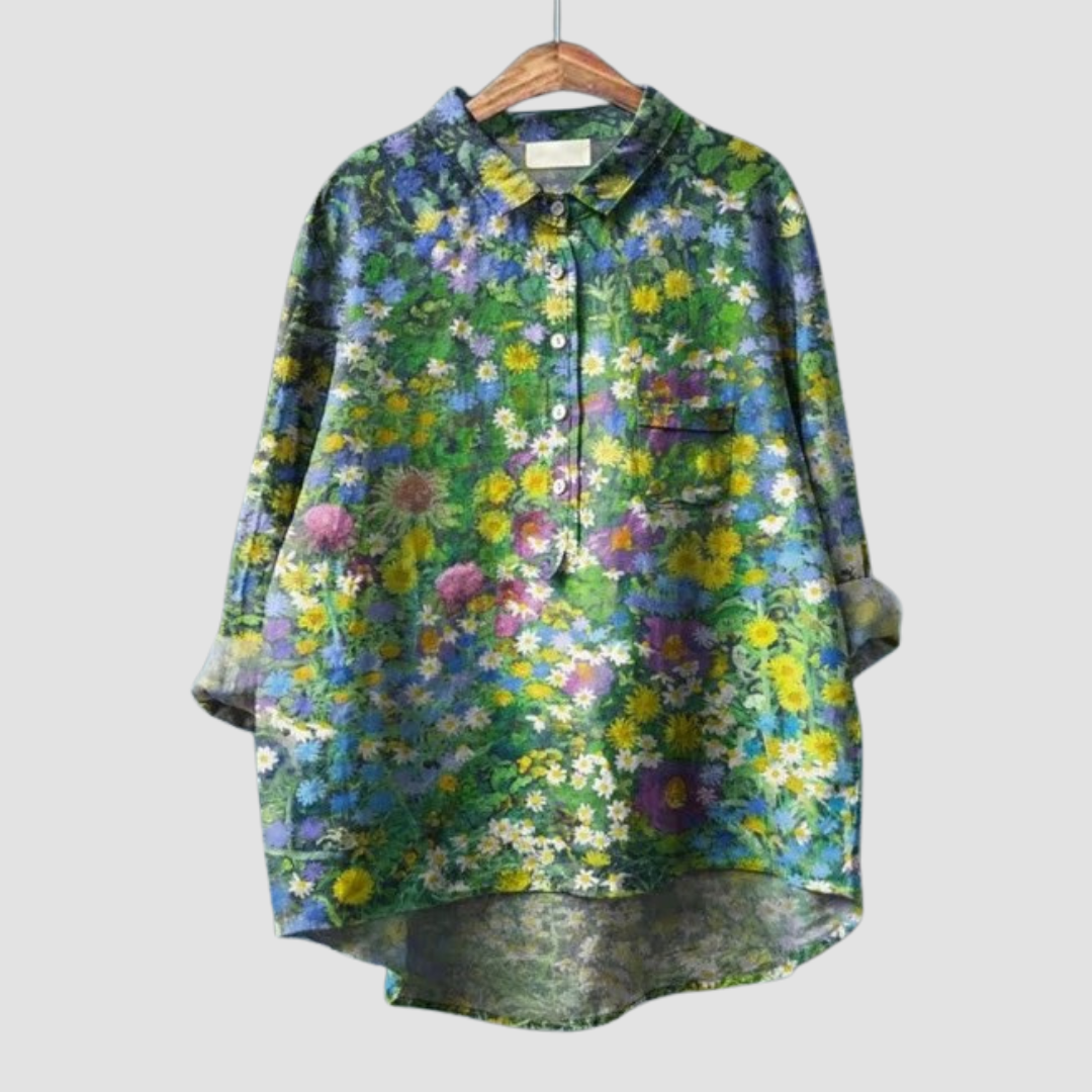 Claire | Elegant Summer Blouse — Style 1