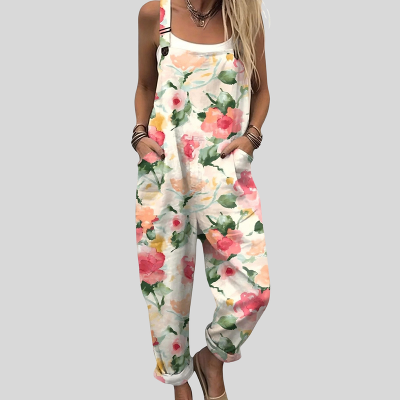 Pastel Rose Dungarees