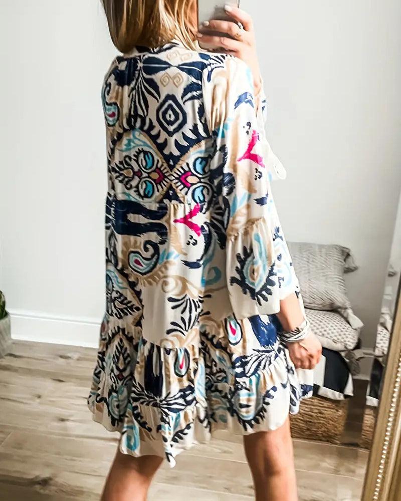 Véronique | Bohemian Tunic Dress