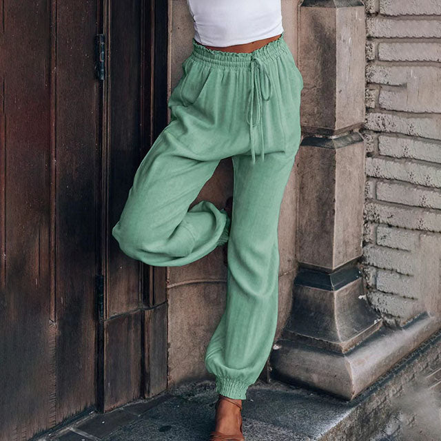 Kaeli | Elegant Drawstring Joggers