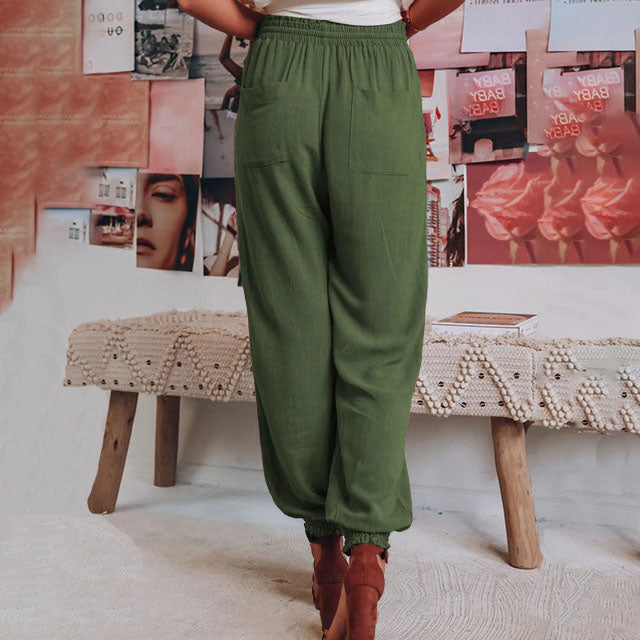 Kaeli | Elegant Drawstring Joggers