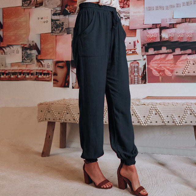Kaeli | Elegant Drawstring Joggers