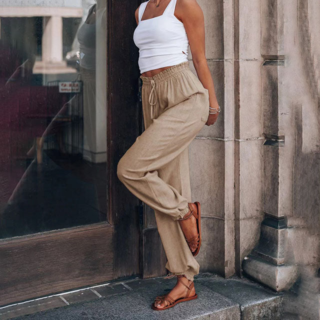 Kaeli | Elegant Drawstring Joggers