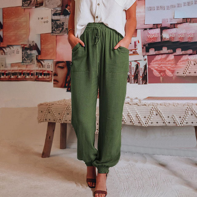 Kaeli | Elegant Drawstring Joggers