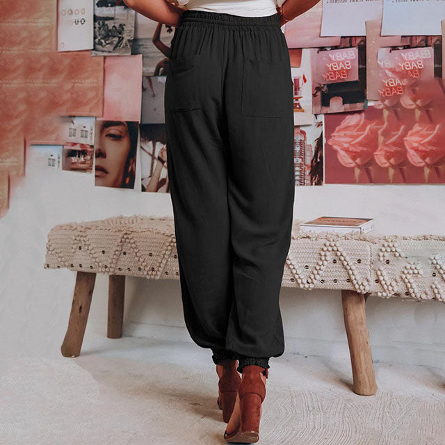 Kaeli | Elegant Drawstring Joggers