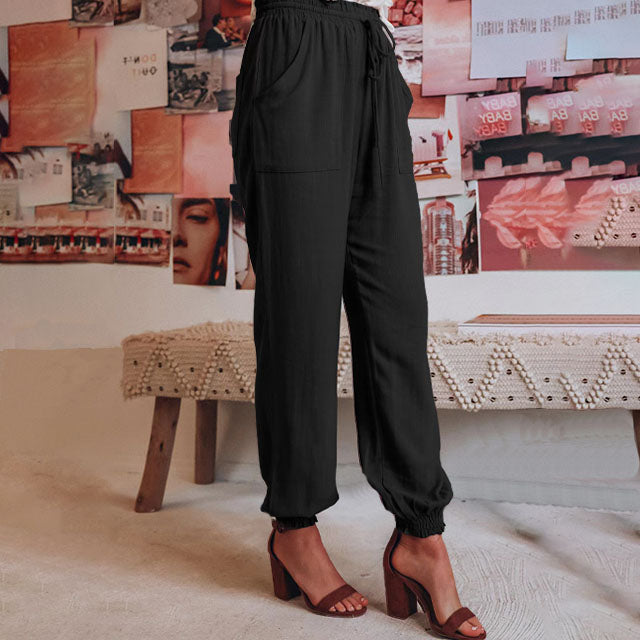 Kaeli | Elegant Drawstring Joggers