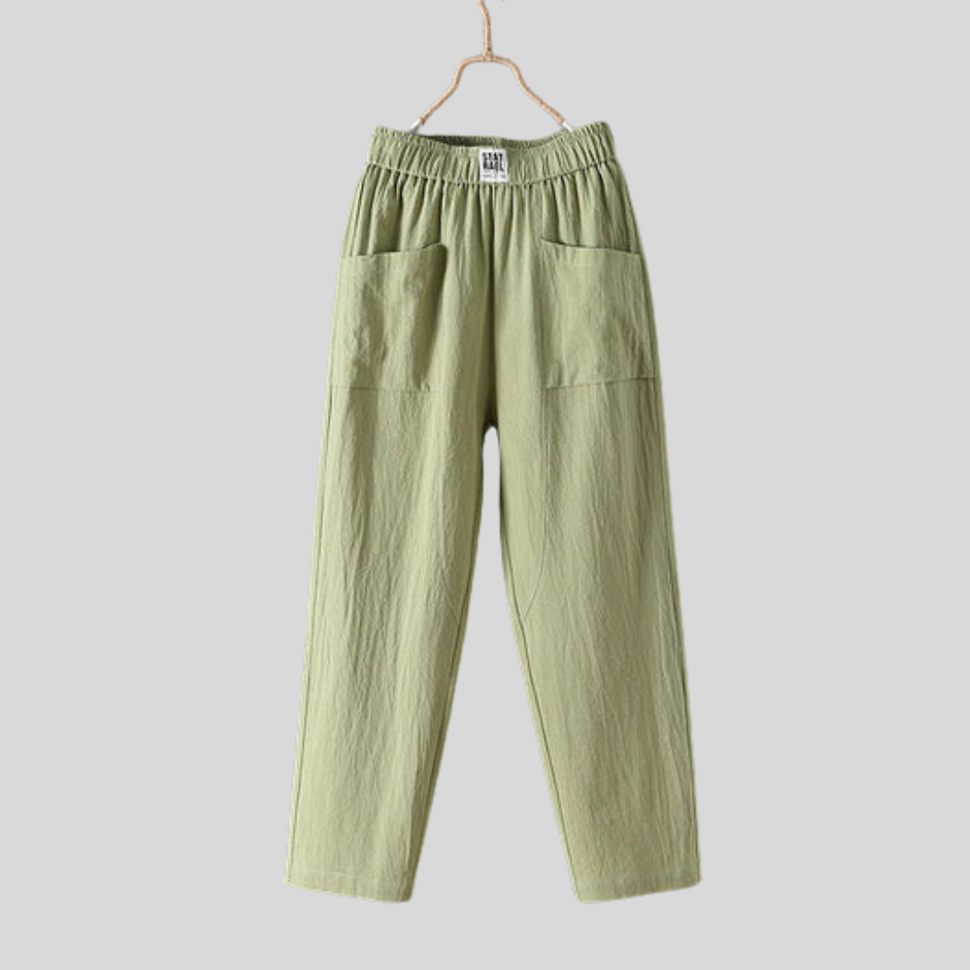 Alyra | Relaxed Fit Trousers with Pockets