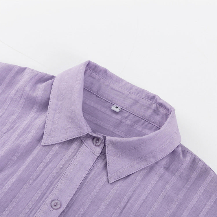 Viola | Button-Front Set with Airy Shorts