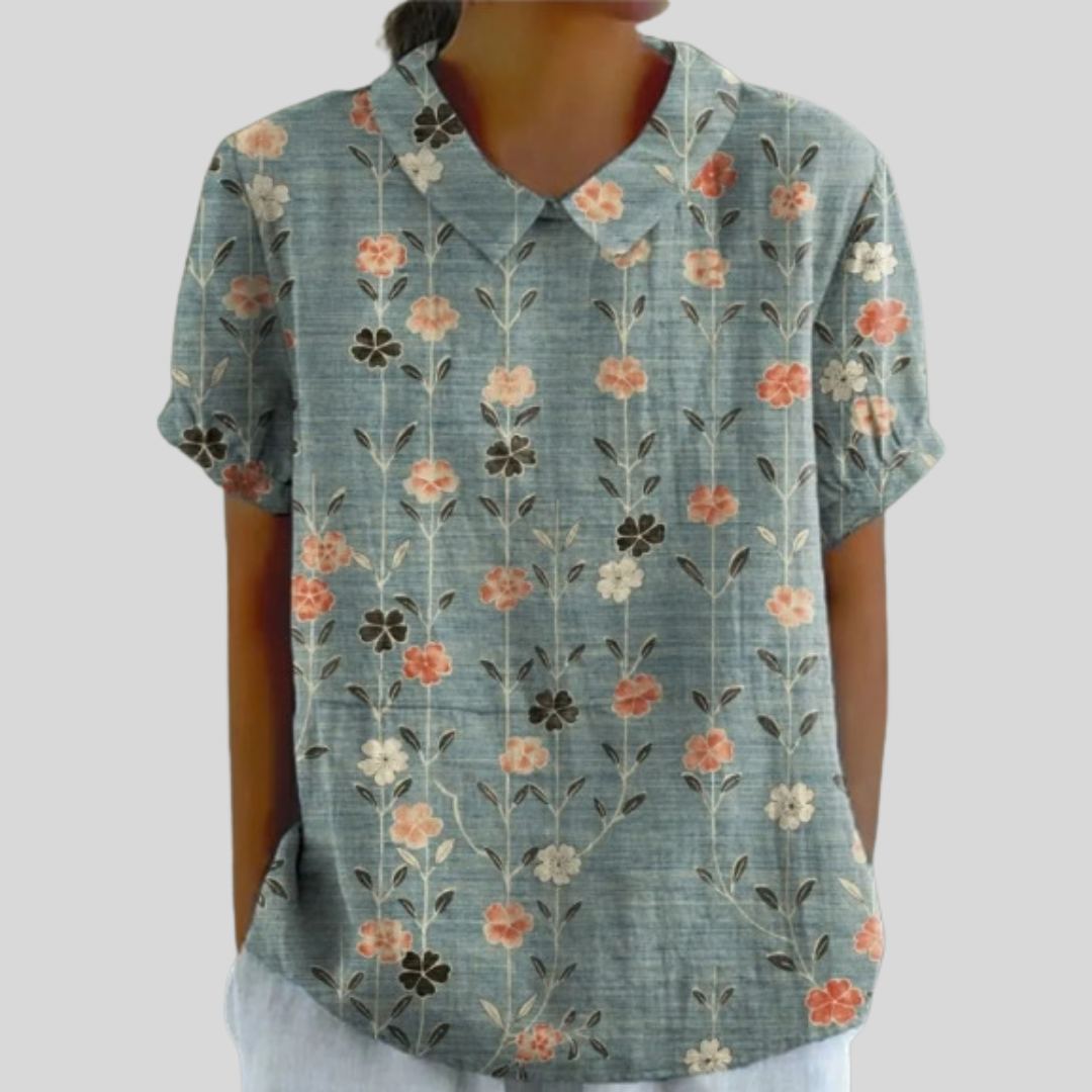 Floral Top, Effortless Comfort — Style 31