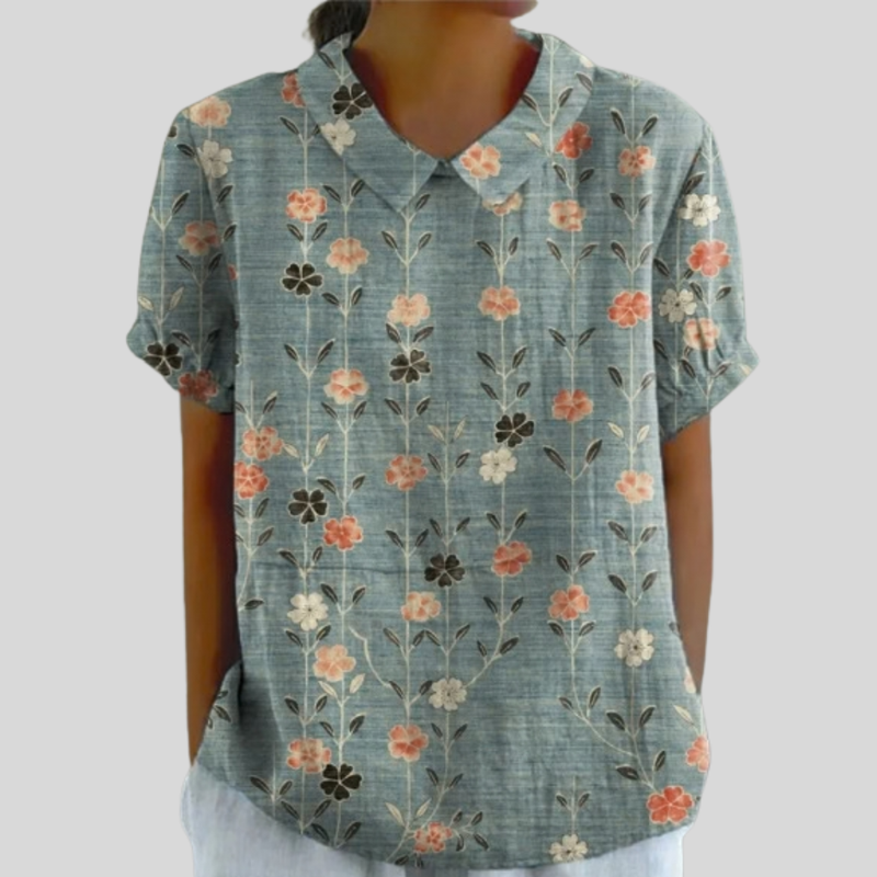 Floral Top, Effortless Comfort — Style 31