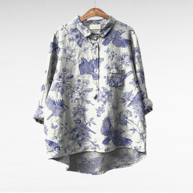 Claire | Elegant Summer Blouse — Style 5
