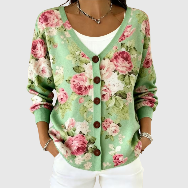 Comfortable Knit Button Cardigan — Style 3