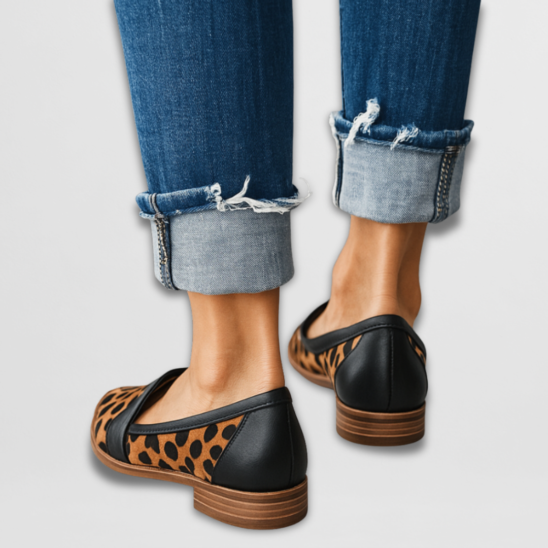 Nadia | Suede-Look Moccasins