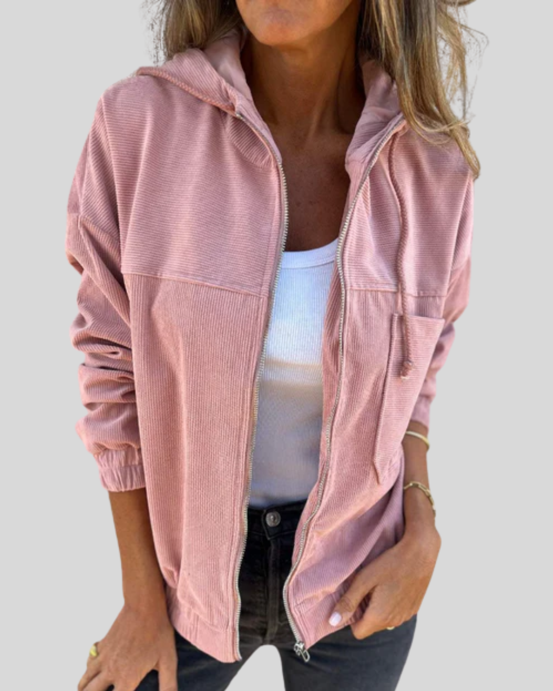 Mabel Soft Zip Vest
