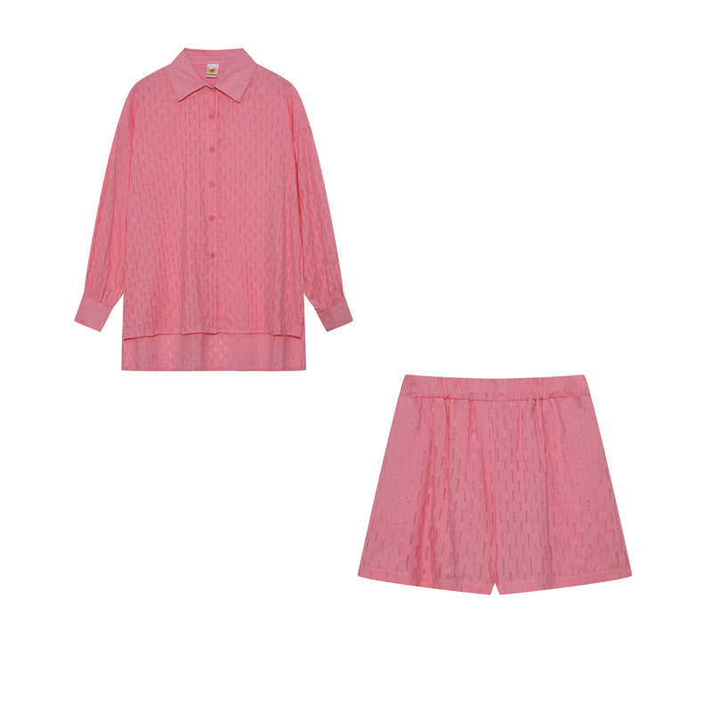 Elizabeth | Light Shirt & Shorts Ensemble